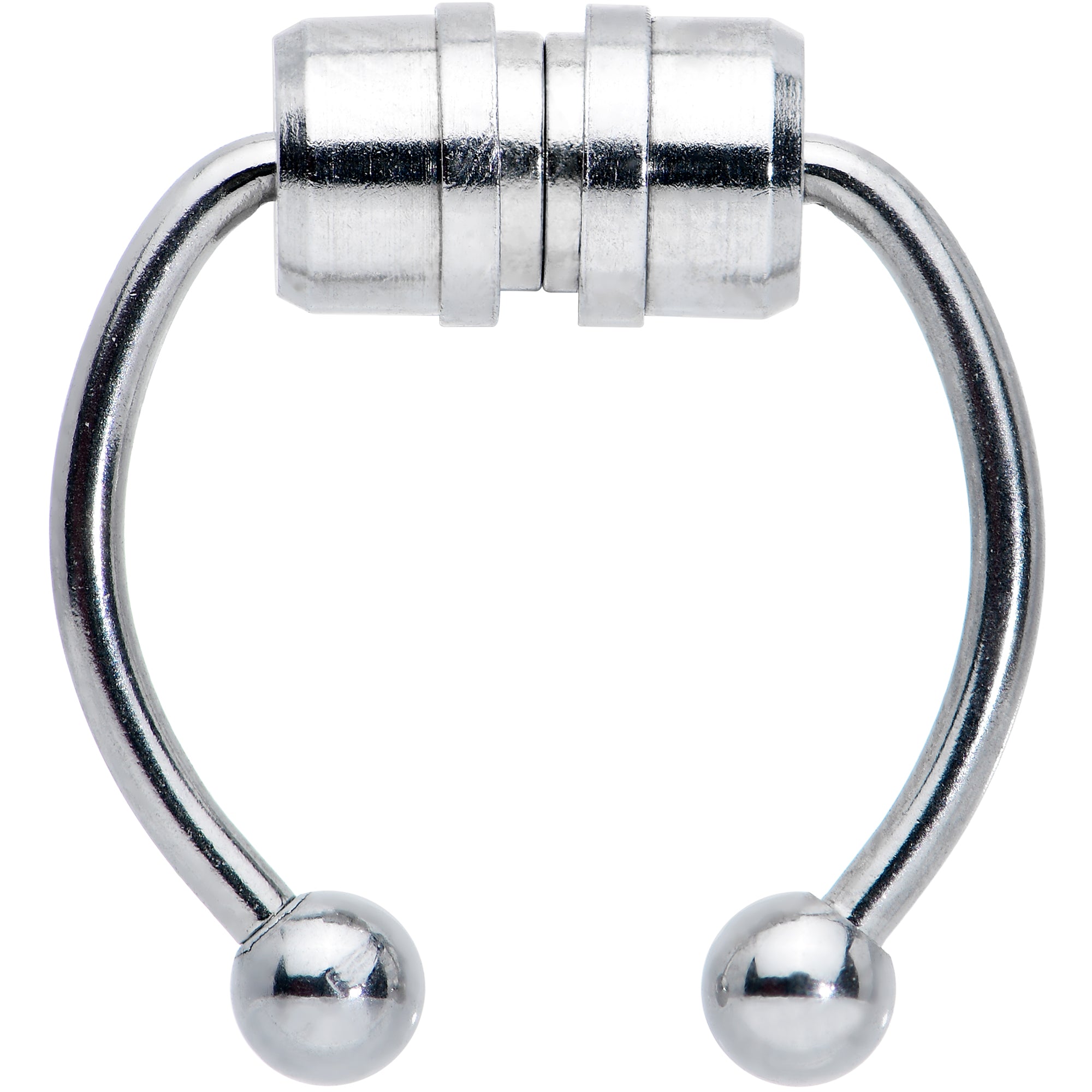 Magnetic Septum Ring Horseshoe Non-Pierced Fake Nose Ring