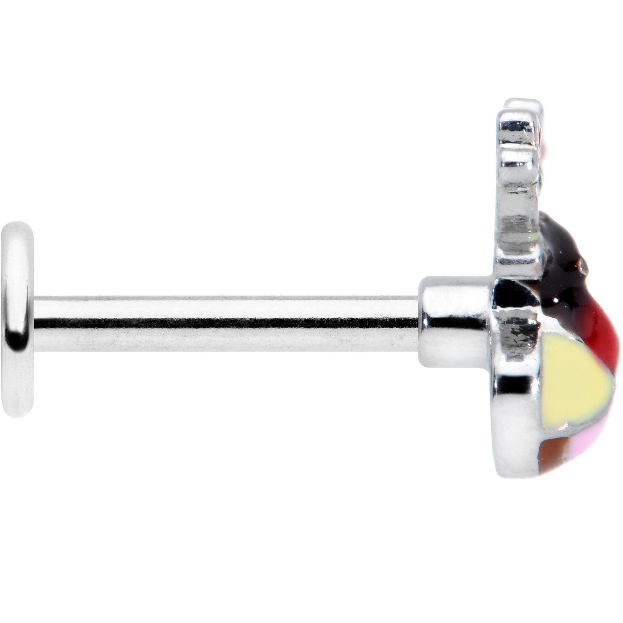 16G 5/16 Colorful Reindeer Christmas Labret Monroe Tragus