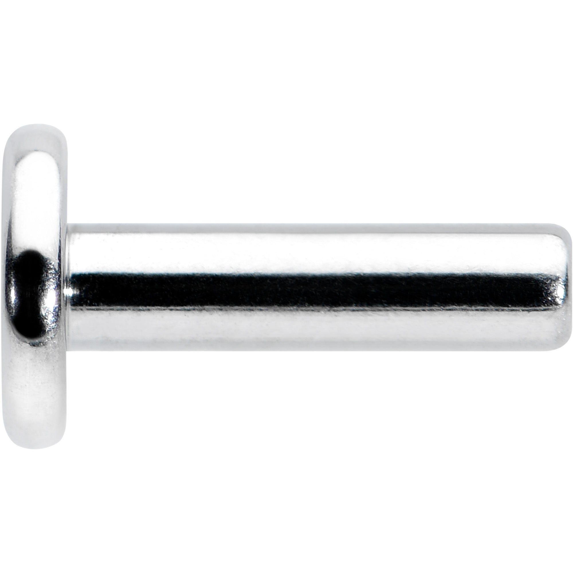 14G 1/4 G23 Titanium Threadless Post Only Labret Monroe Tragus