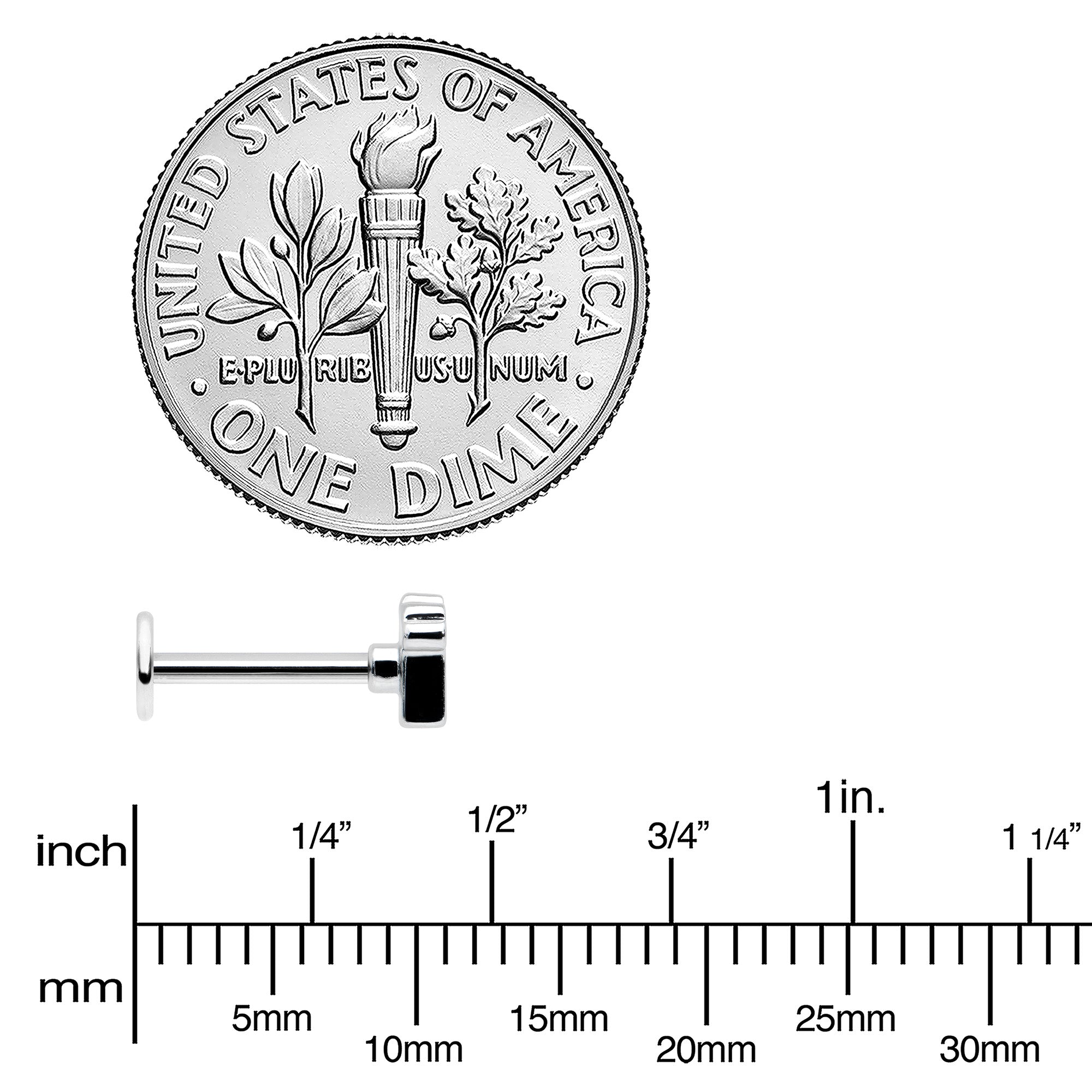16G 5/16 Sweet Happy Green Beer St Patricks Labret Monroe Tragus