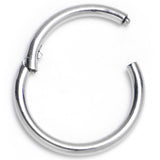 18 Gauge 5/16 316L Surgical Steel Precision Hinged Segment Hoop