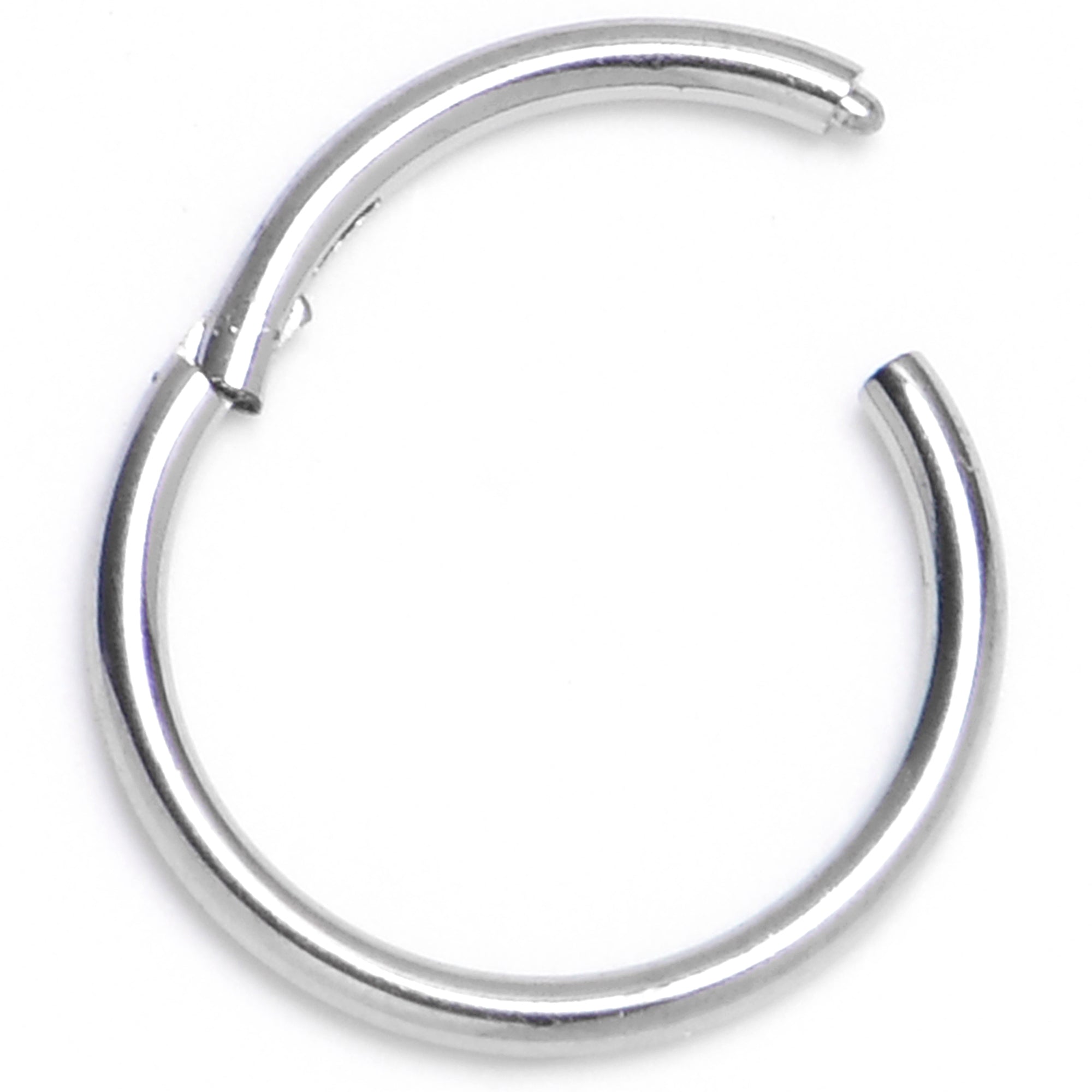 20G 7mm AASTM F-136 Titainum Precision Hinged Segment Hoop