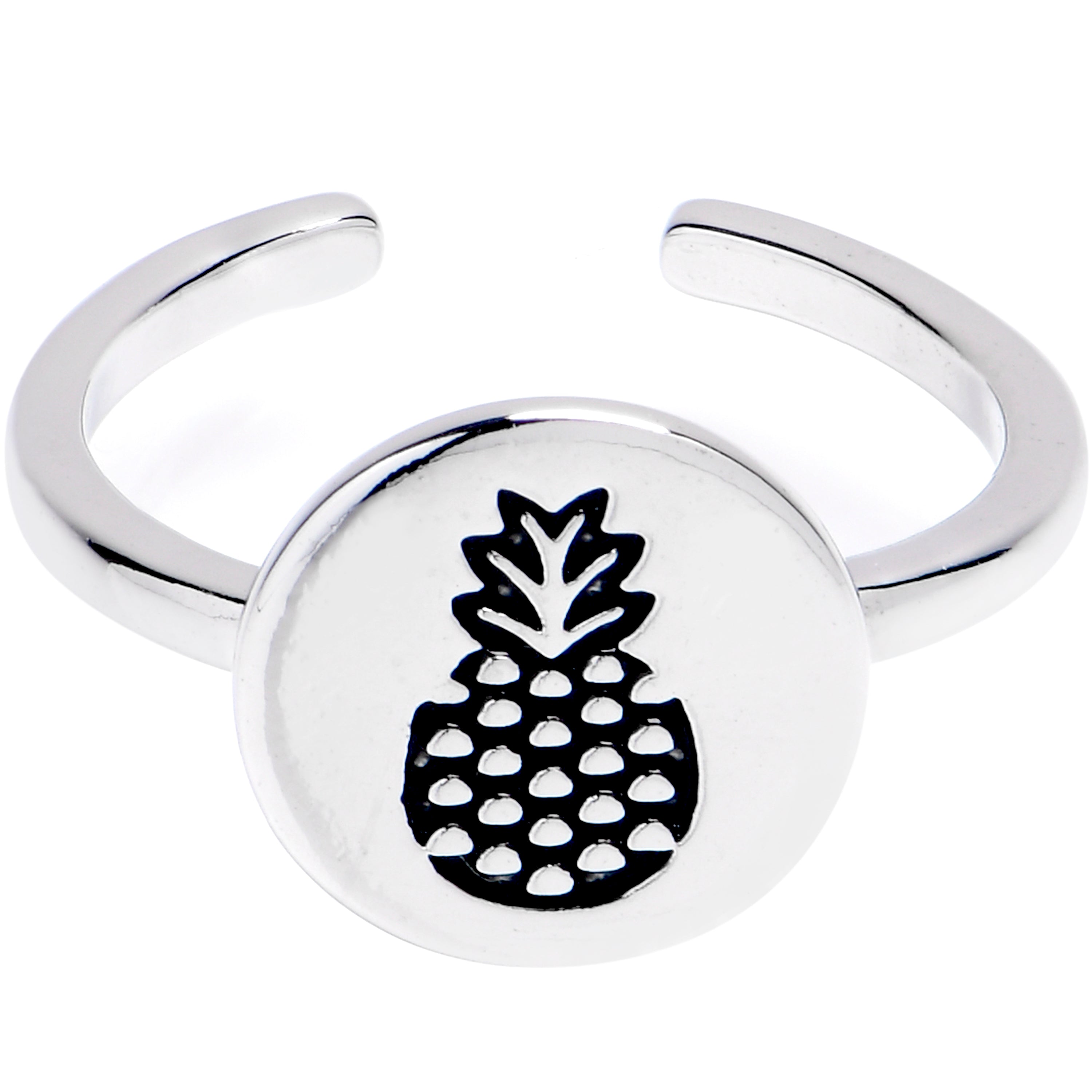 Pineapple Pedicure Adjustable Toe Ring
