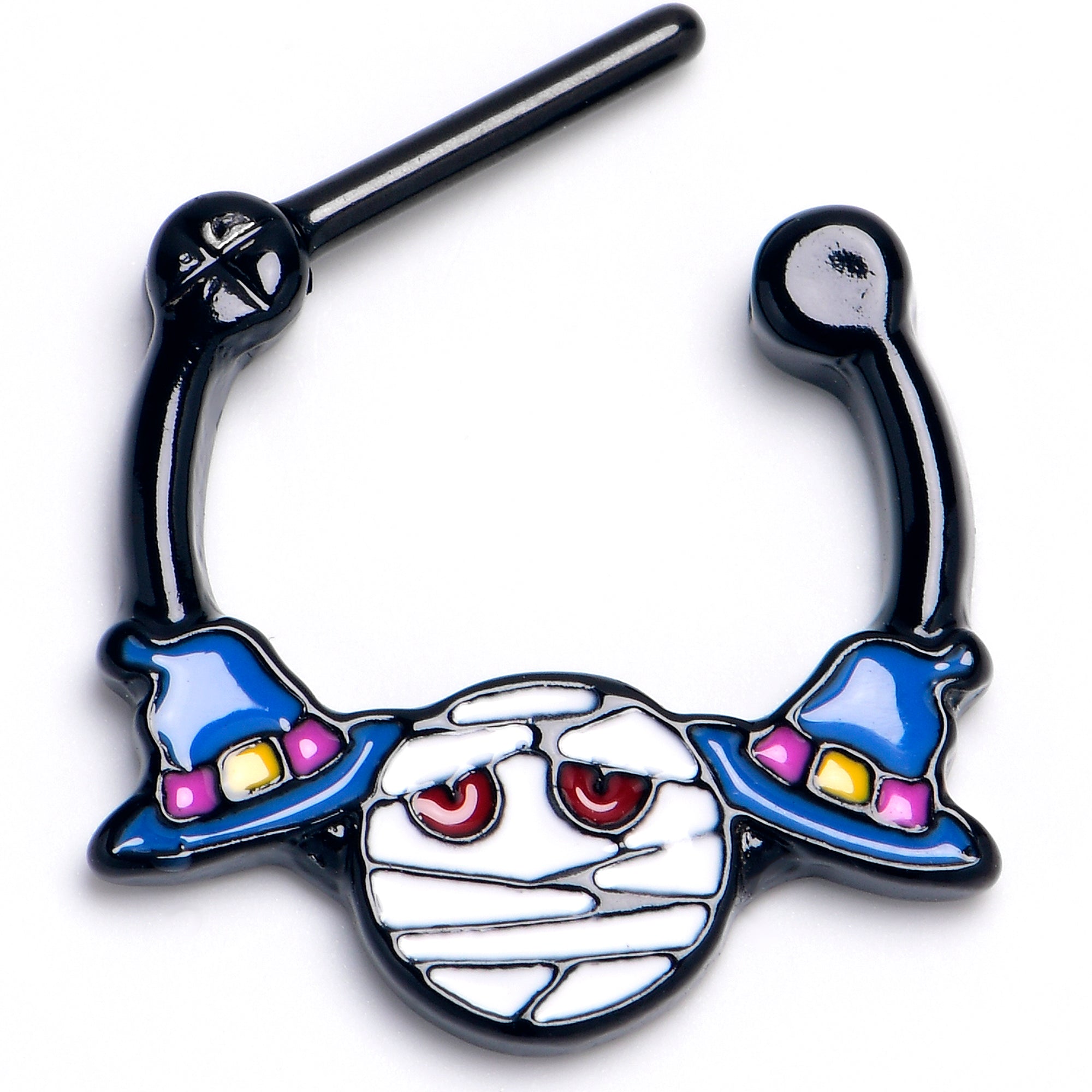 16G 5/6 Witch Hat Mummy Cartilage Clicker