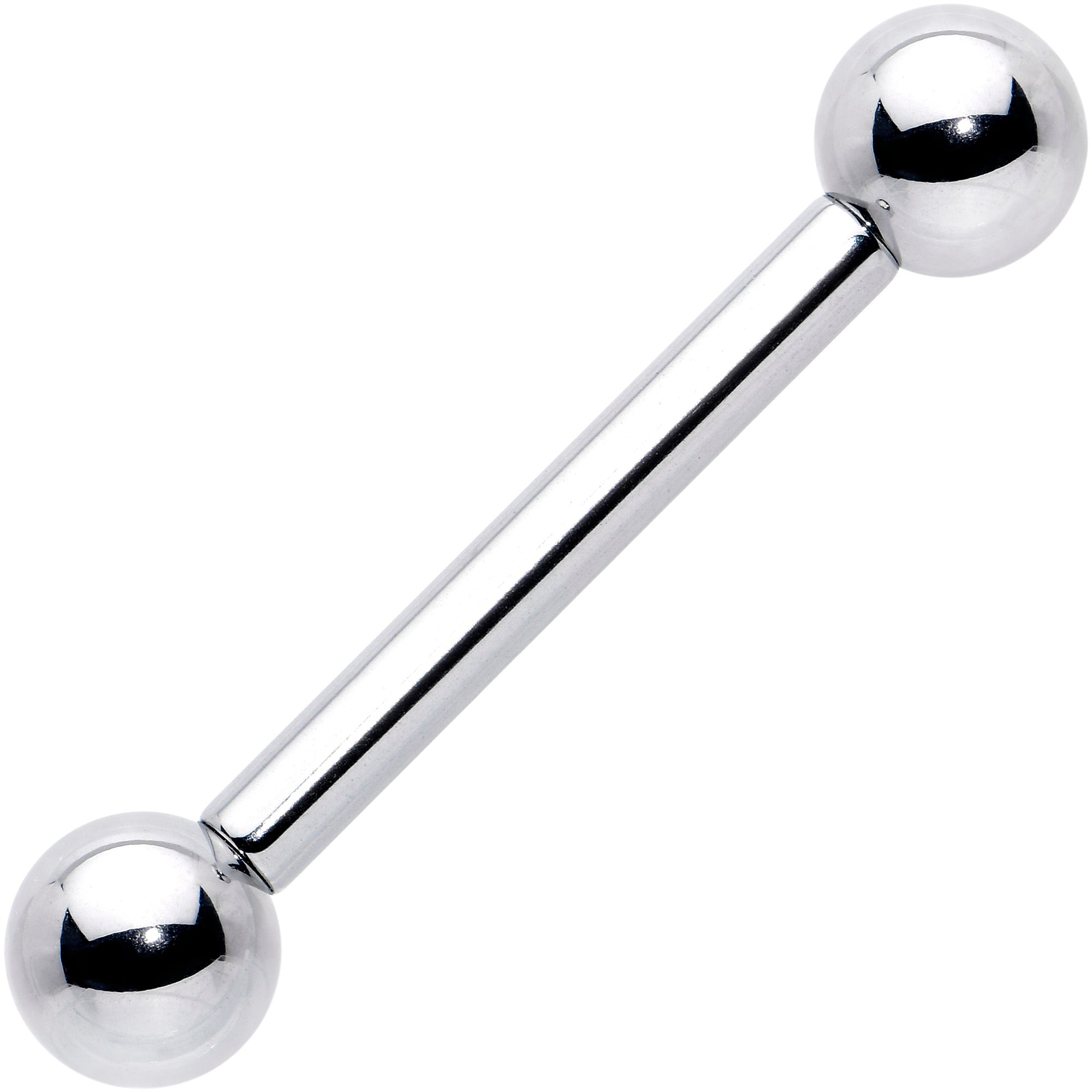 10G Stainless Straight Steel Barbell 3/4 6mm