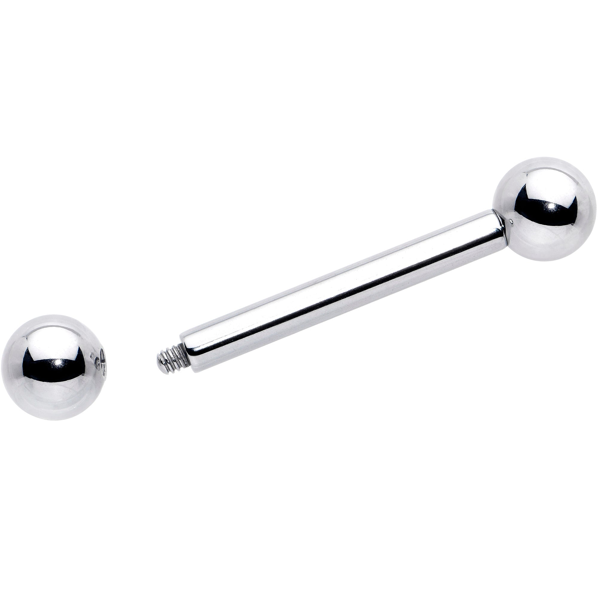 10 Gauge Stainless Straight Steel Barbell 3/4 6mm