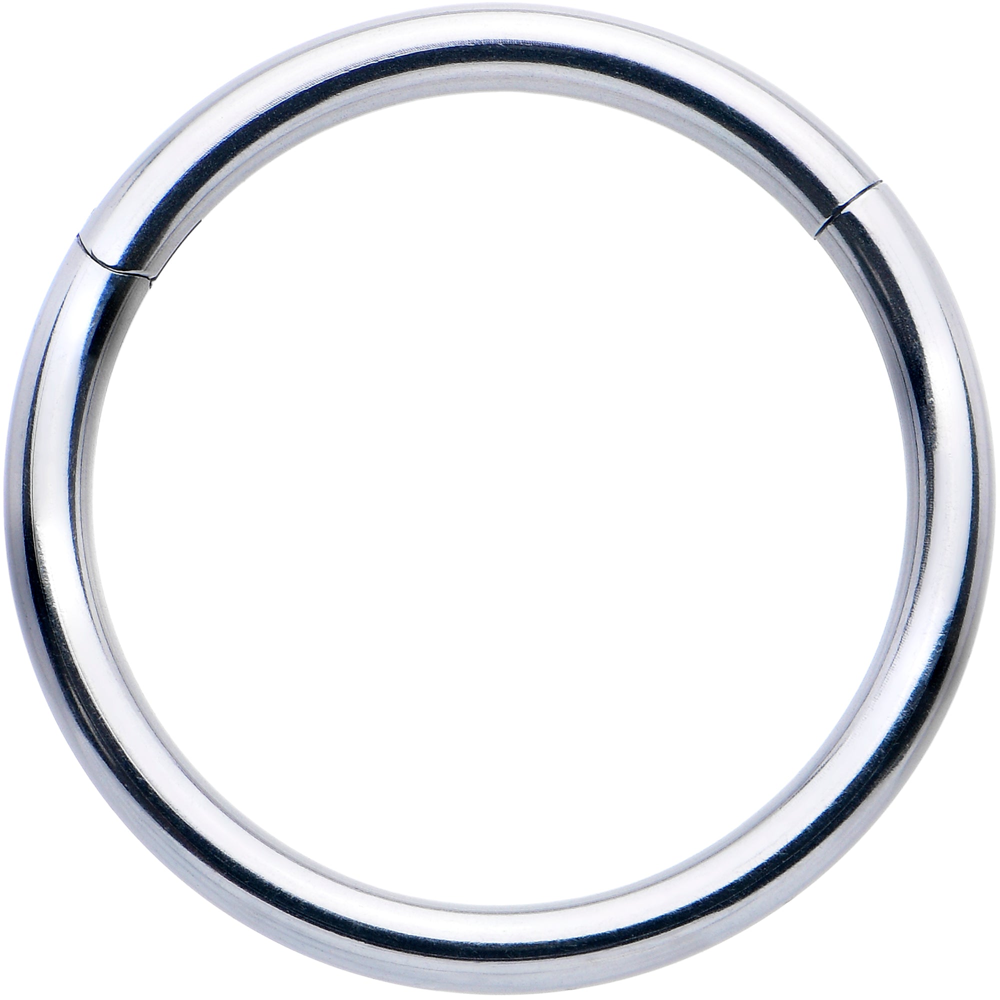 14G 9/16 316L Surgical Steel Precision Hinged Segment Hoop