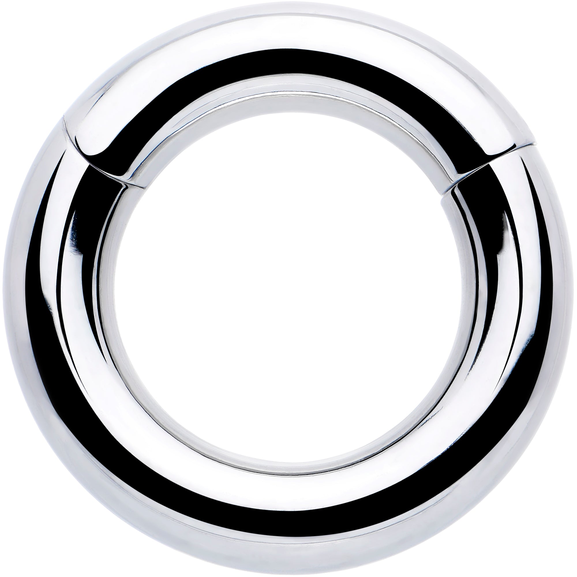 6G 1/2 316L Surgical Steel Precision Hinged Segment Hoop