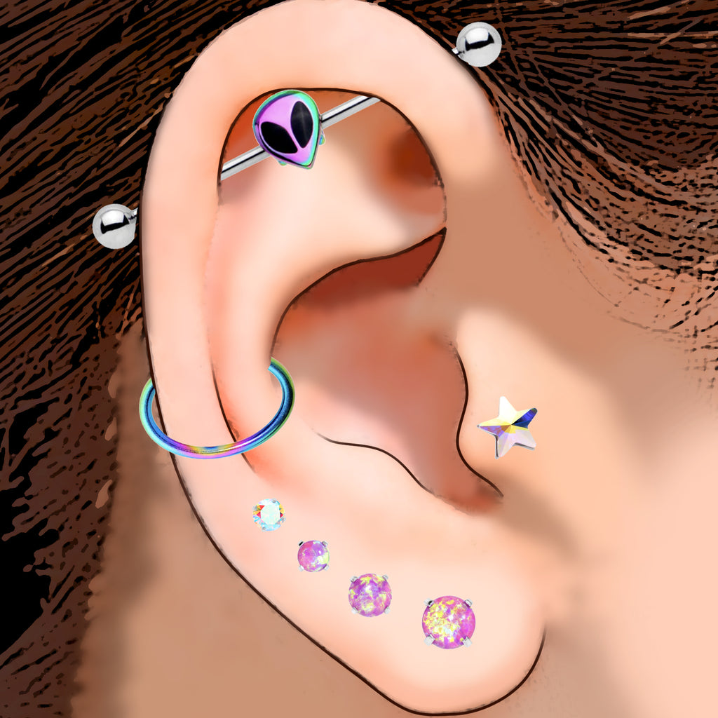 Cosmic Purple Ear Curation