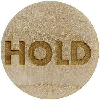 Hold Saddle Plug in Organic Crocodile Wood