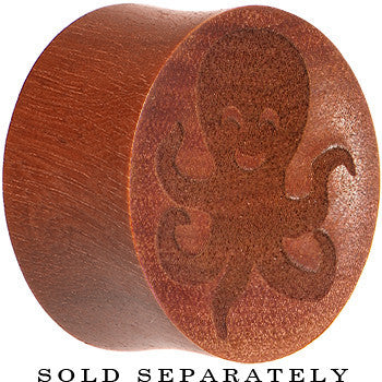 Organic Sawo Wood Sea Octopus Saddle Plug