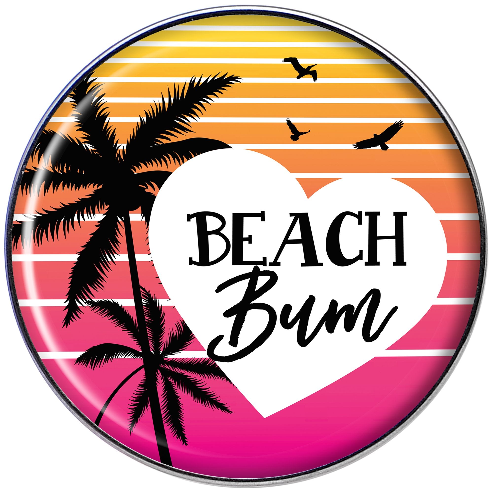 16G 1/4 Tropical Paradise Beach Bum Tragus Cartilage Earring