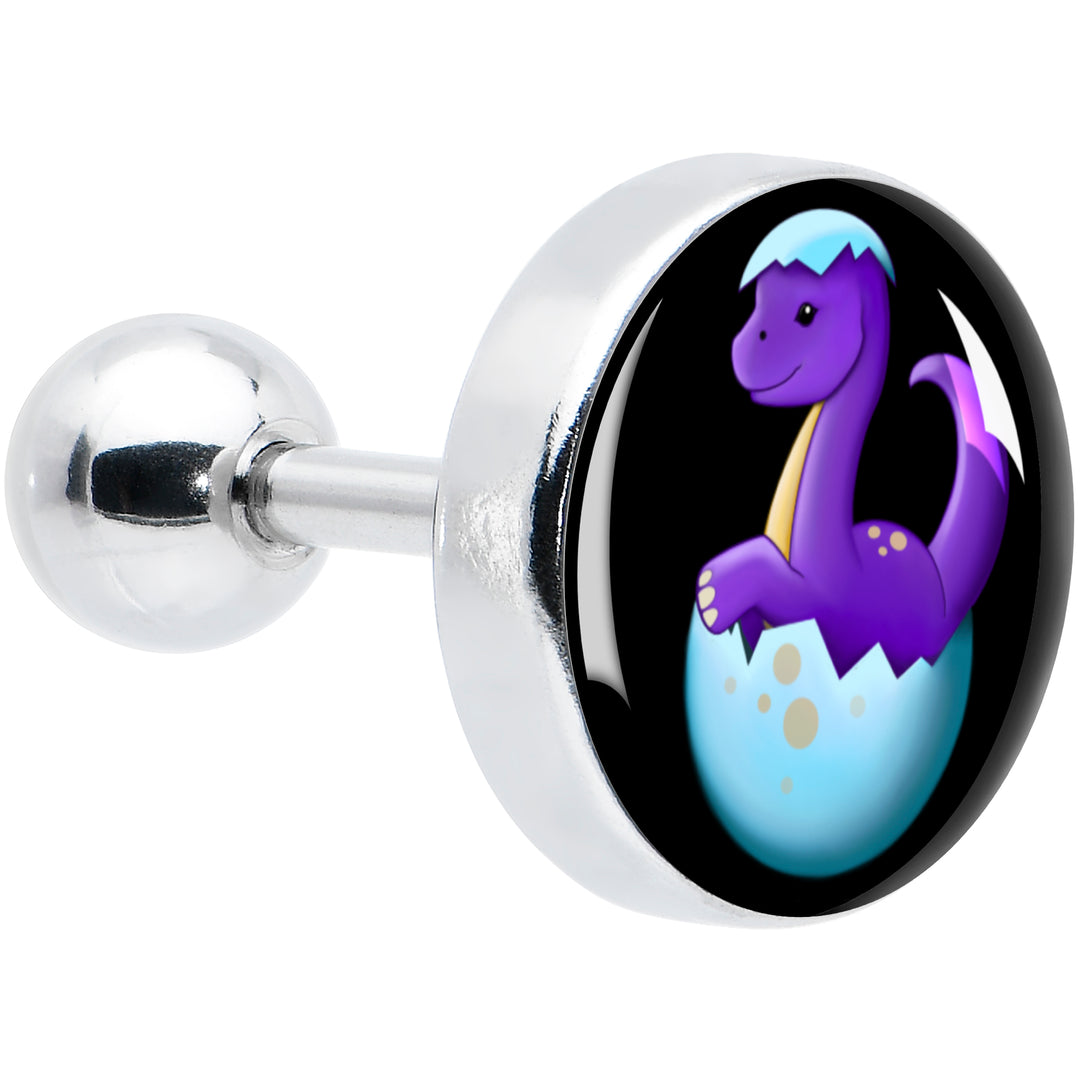 16G 1/4 Baby Dinosaur Cartilage Tragus Earring by Onyx O