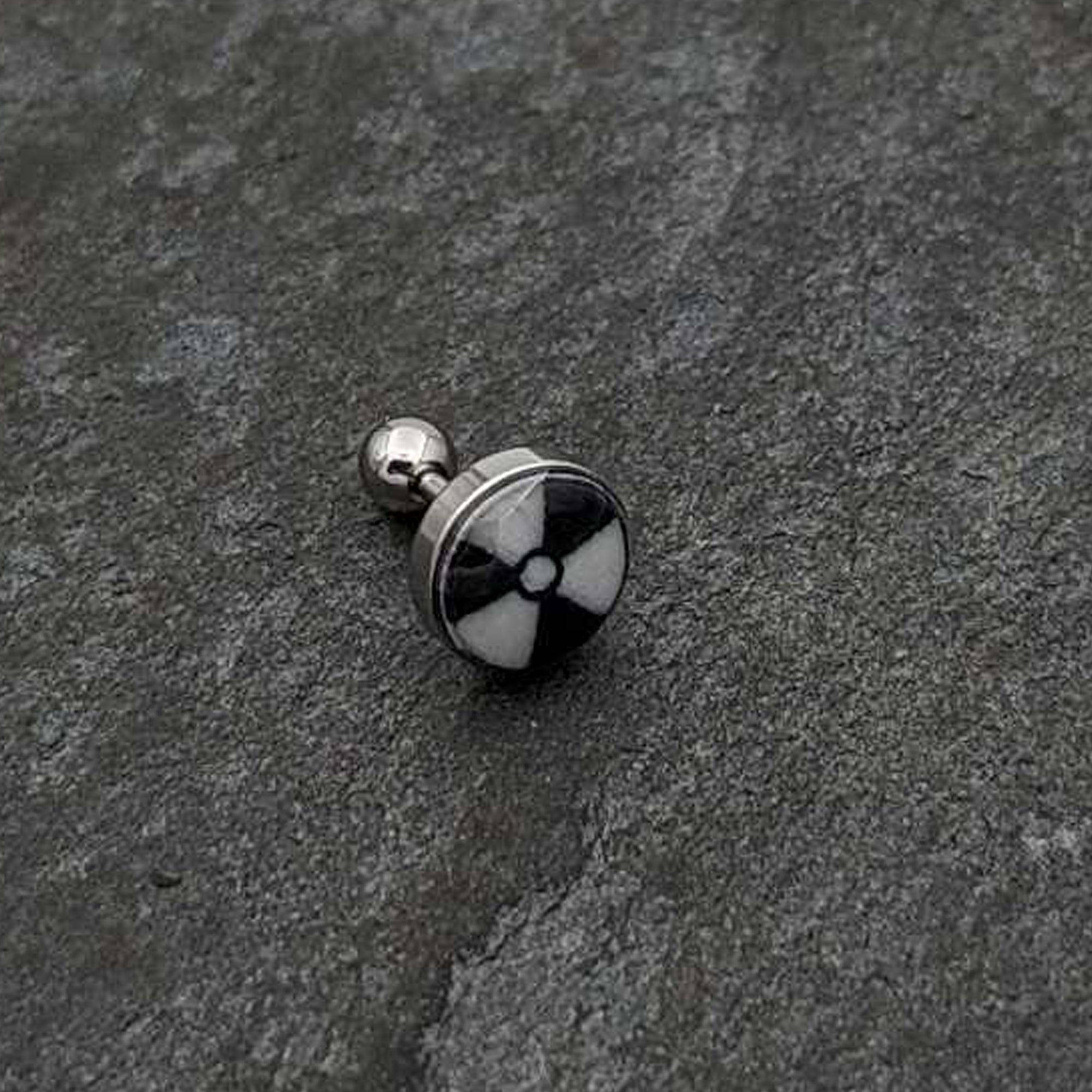 16G Glow in the Dark Radioactive Tragus Cartilage Earring by Onyx O