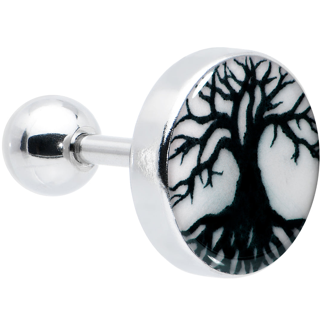 16G Glow in the Dark Tree of Life Tragus Cartilage Earring by Onyx O