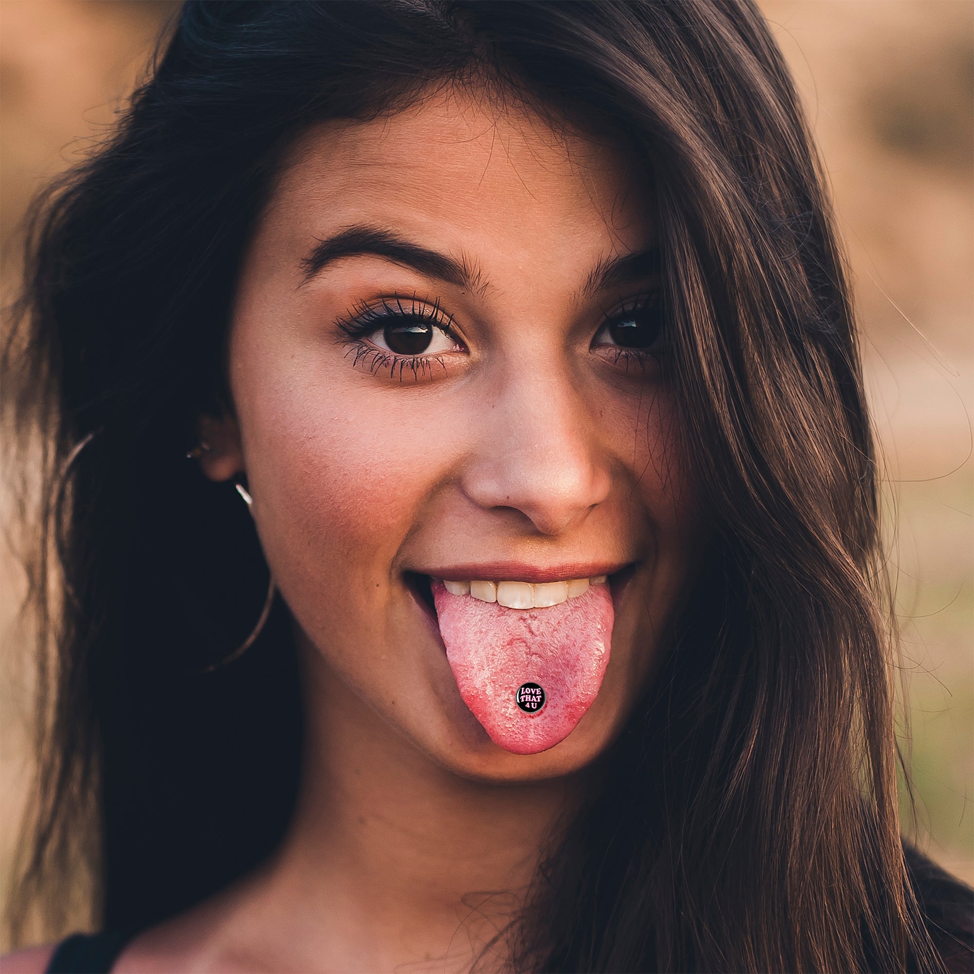 Love That 4 You Barbell Tongue Ring by Onyx O