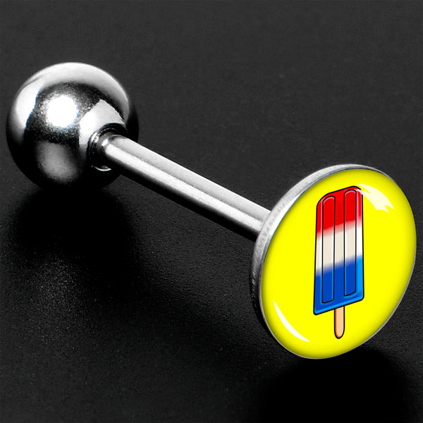 Popsicle Barbell Tongue Ring