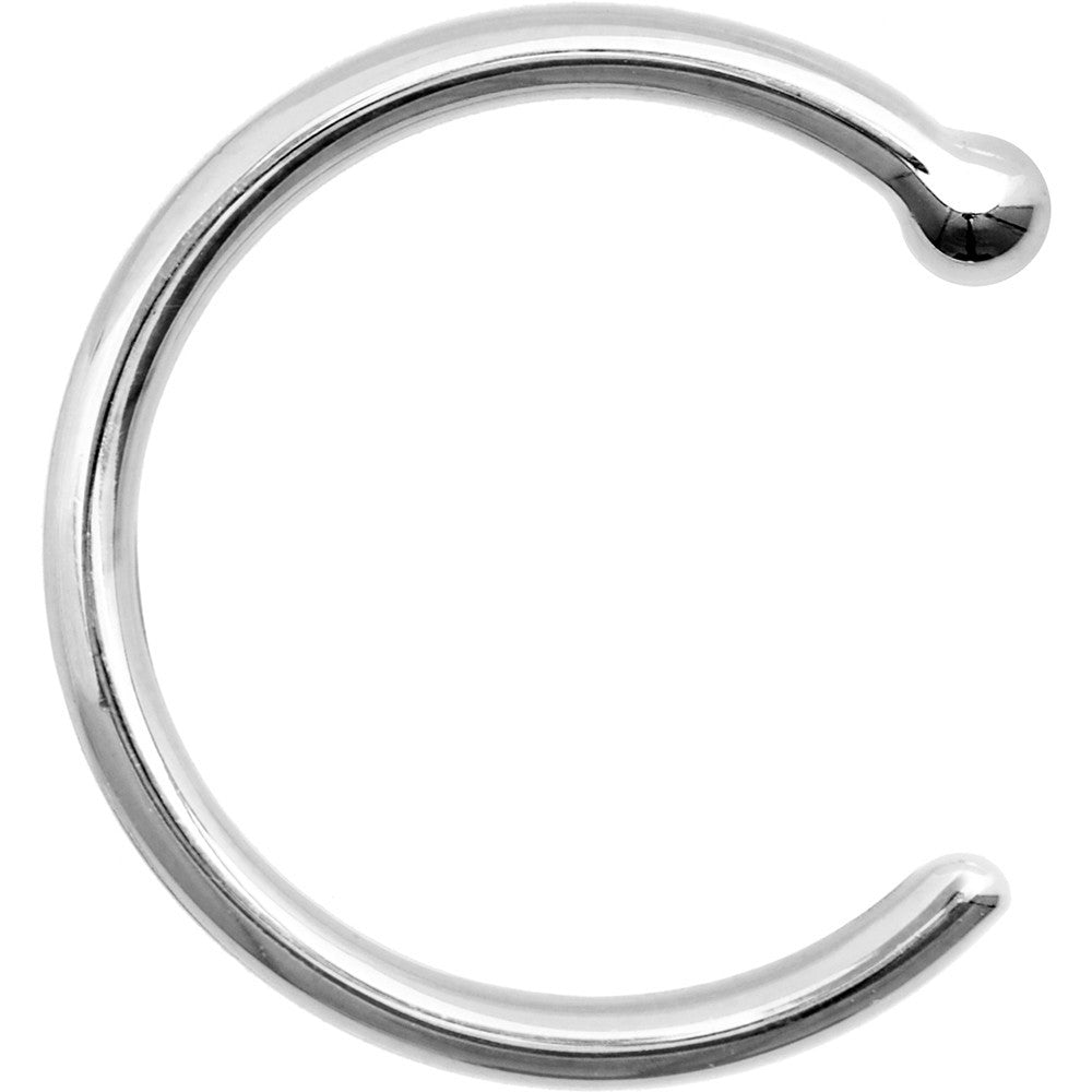 18 Gauge 5/16 925 Sterling Silver Nose Hoop