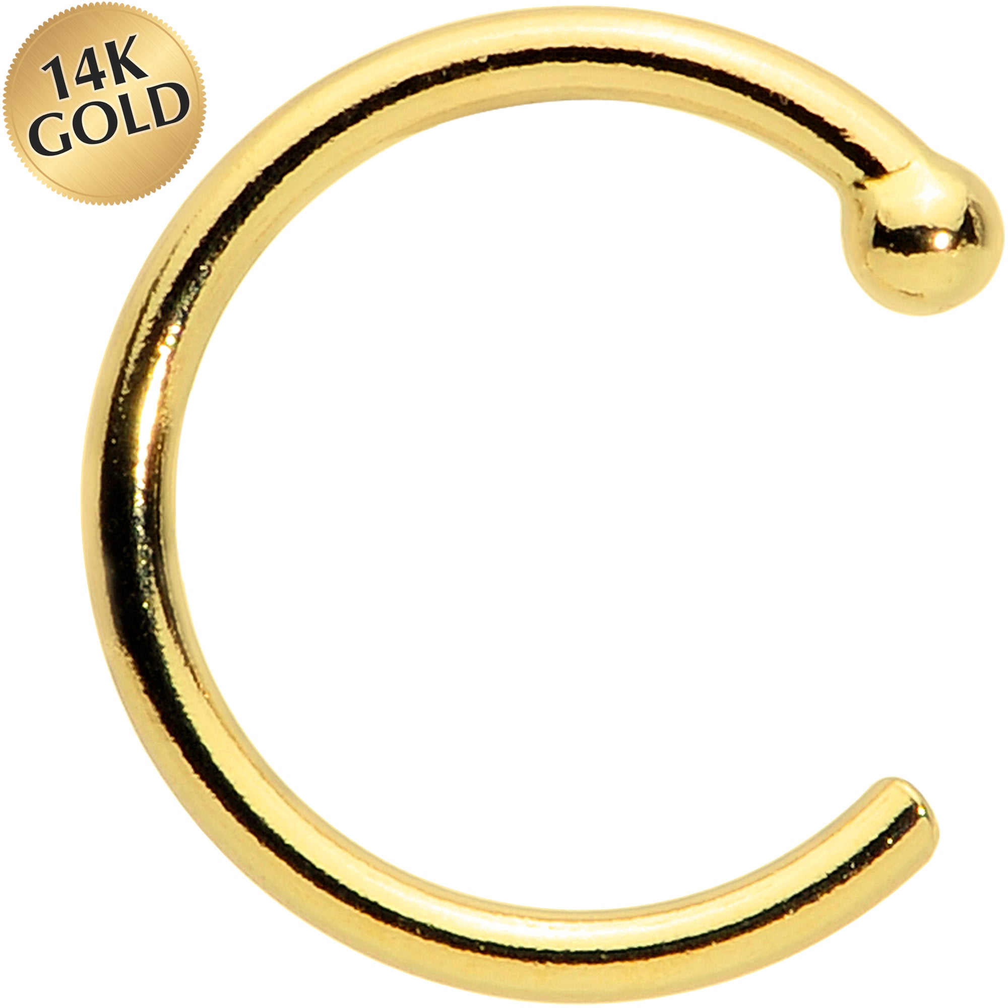 Buy online Gold Metal Ring Nose Pin from fashion jewellery for Women by  Arch Fashion for ₹300 at 70% off | 2024 Limeroad.com