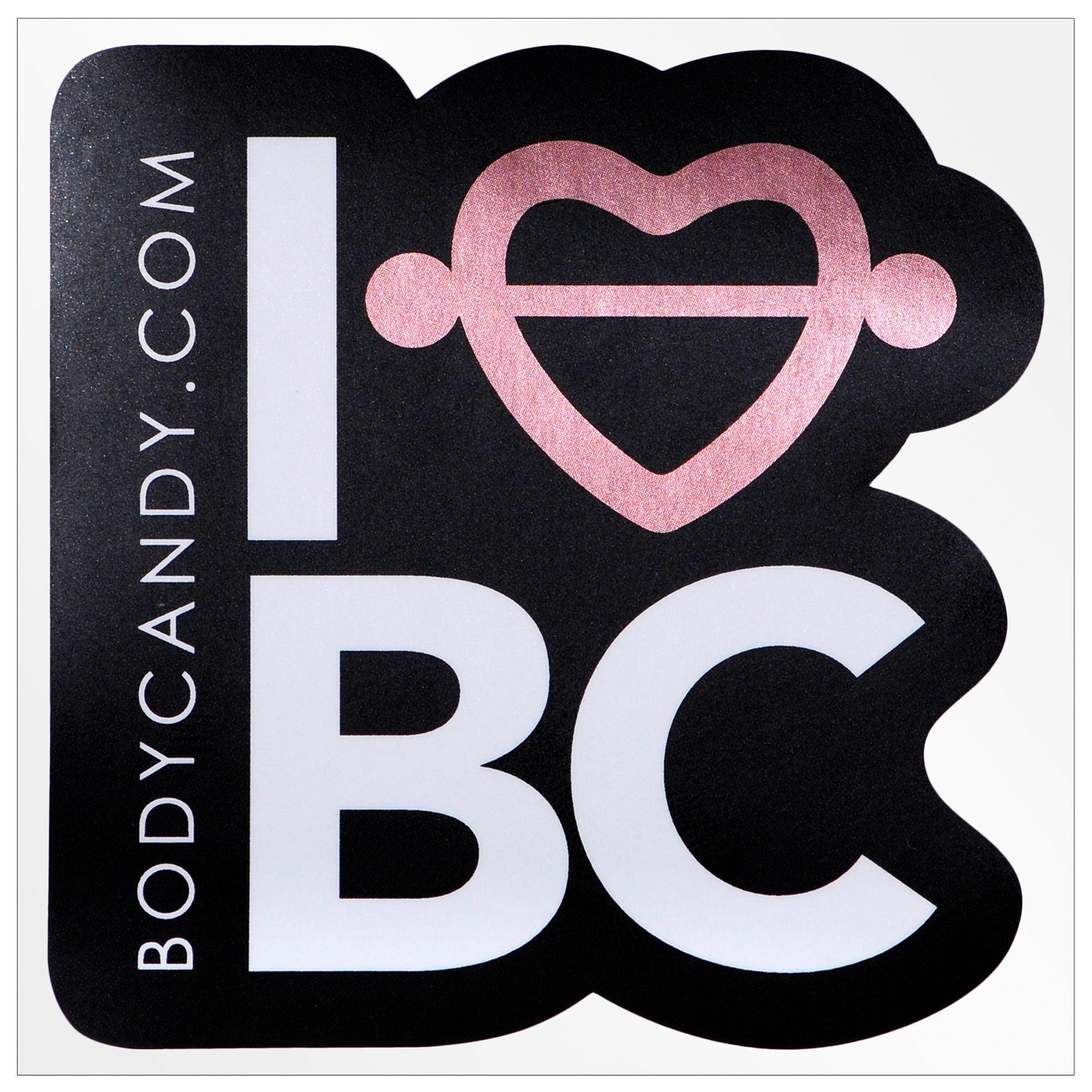 I Heart BC Sticker