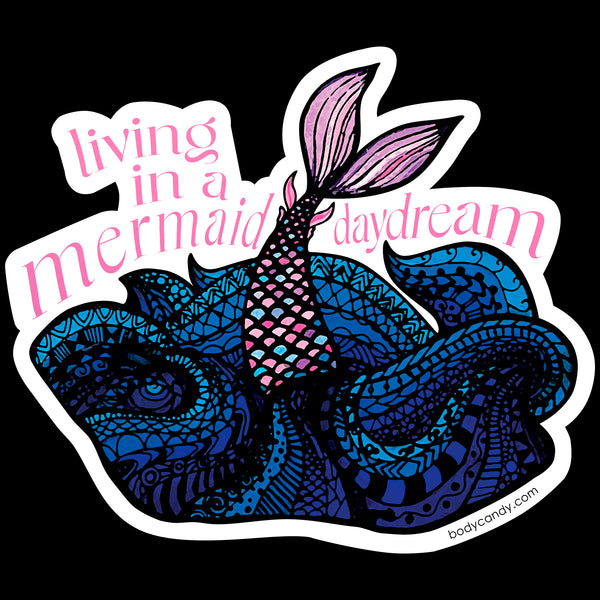Body Candy Living in a Mermaid Daydream Sticker