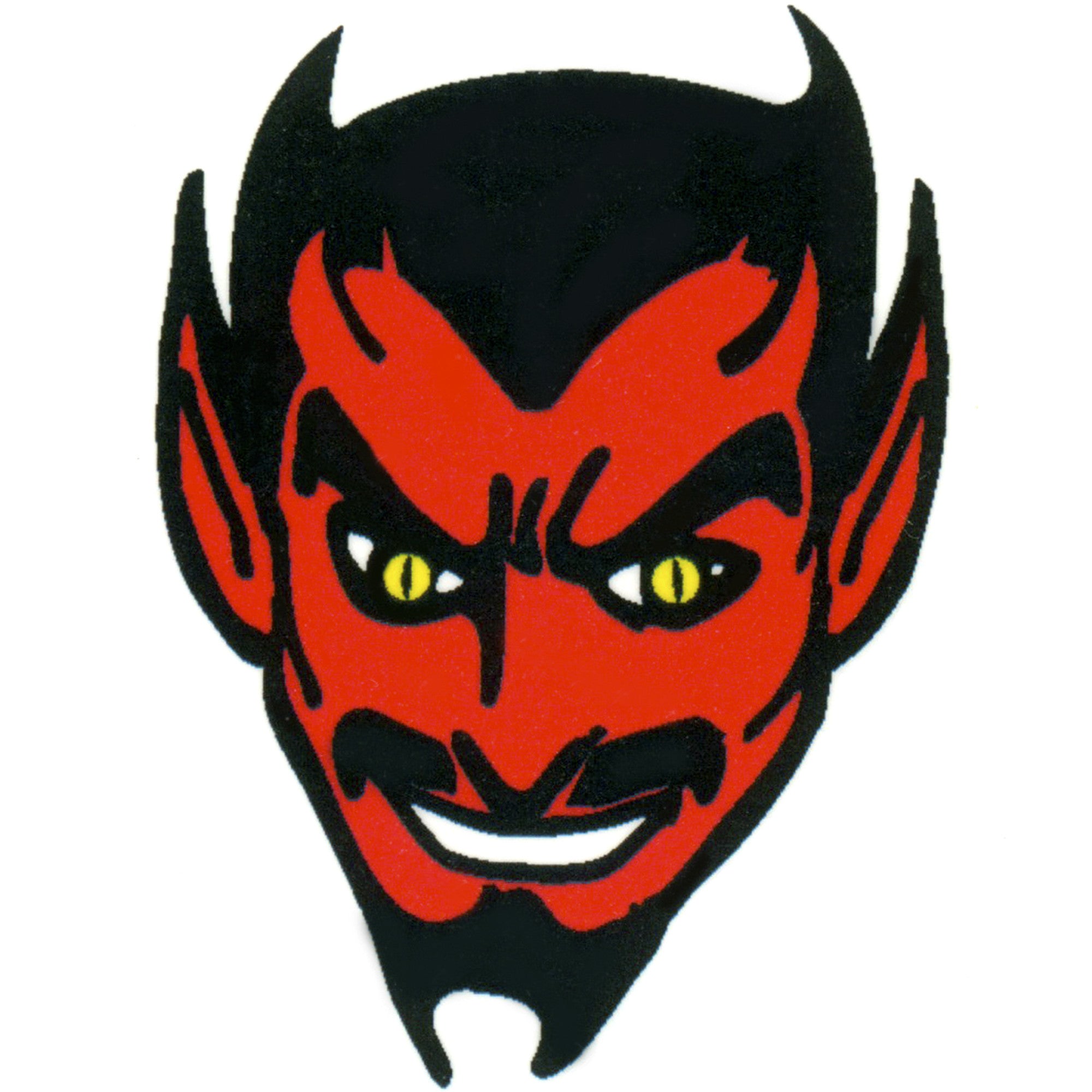 Red Devil Temporary Tattoo 2x2