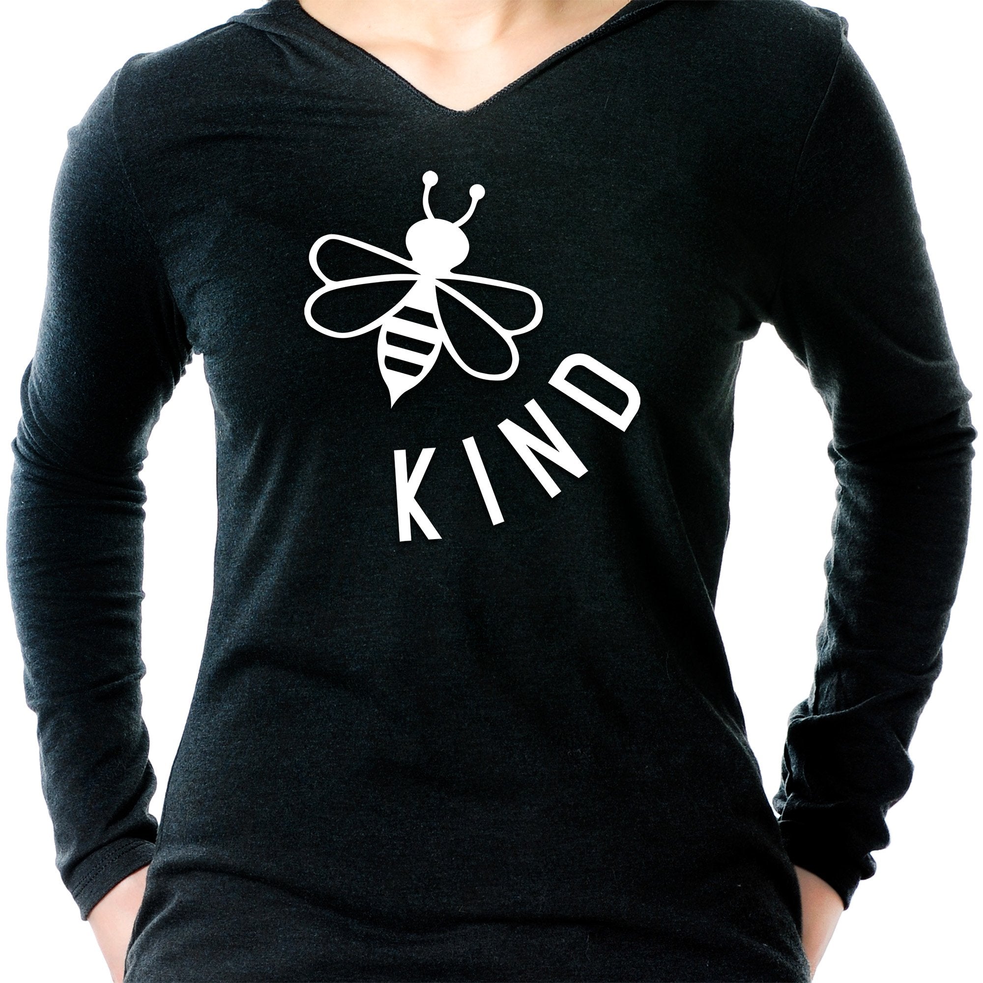 Bee Kind Tapered Long Sleeve Hoodie