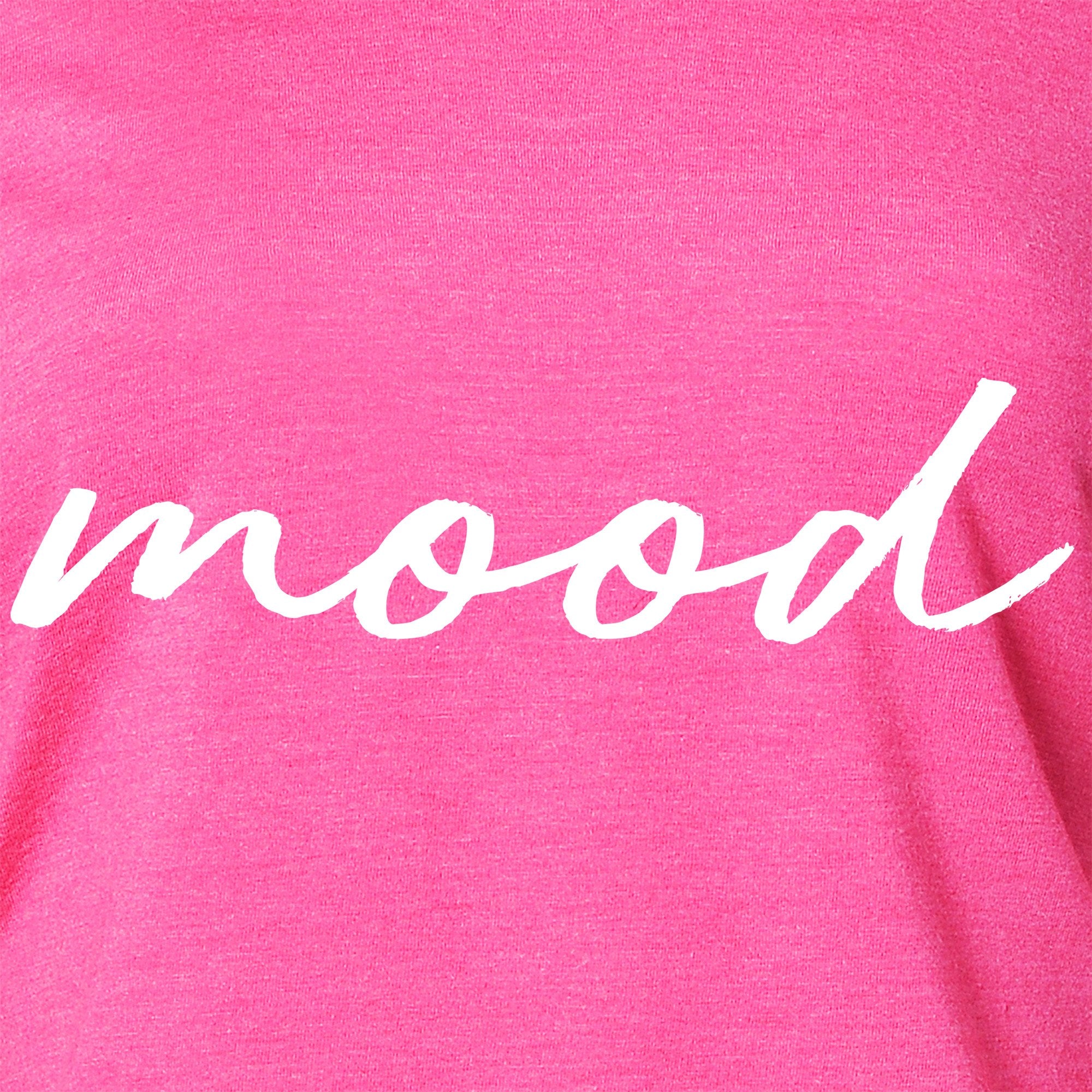 Mood Black Tapered Long Sleeve Hoodie