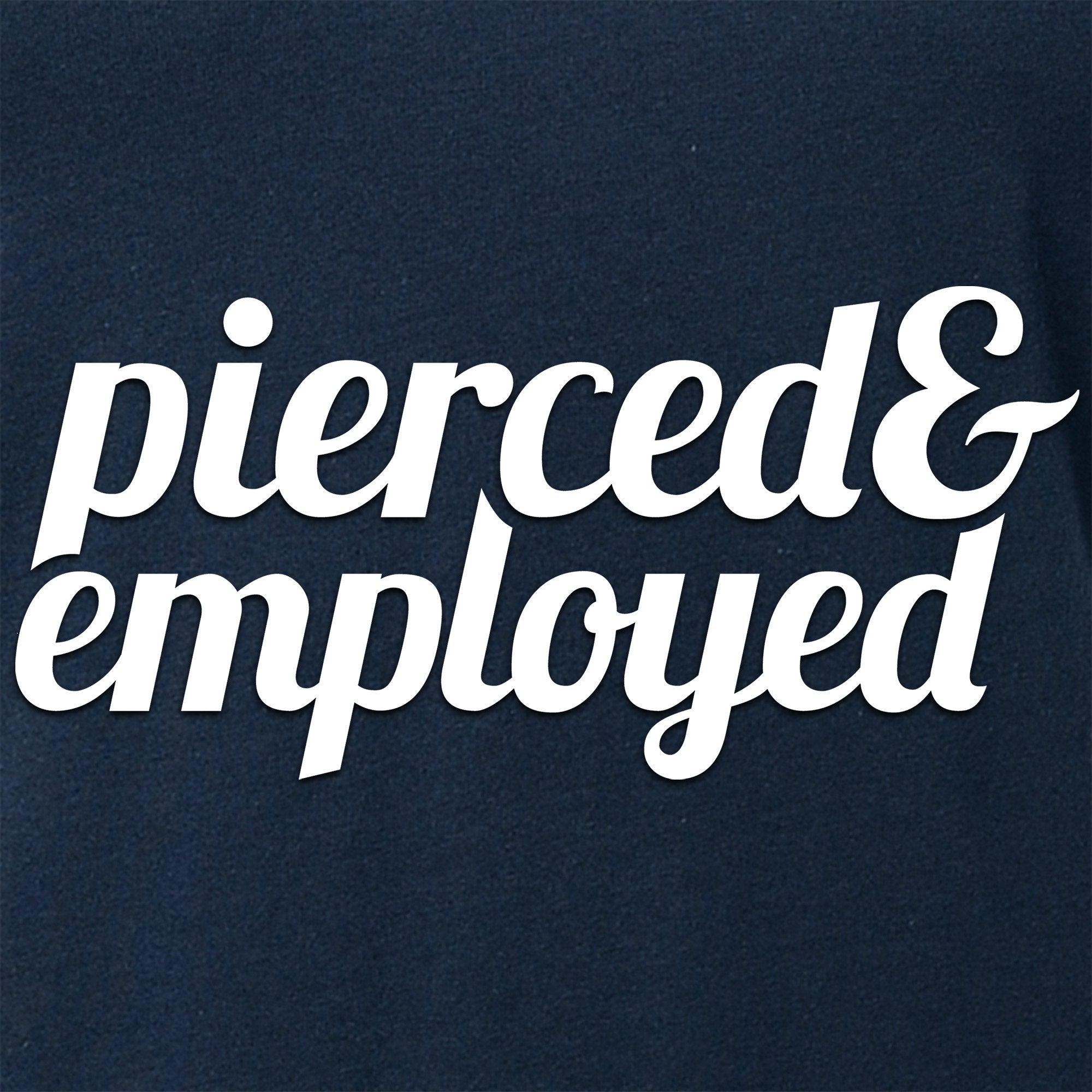 Pierced & Employed Tapered V-Neck Tee Shirt