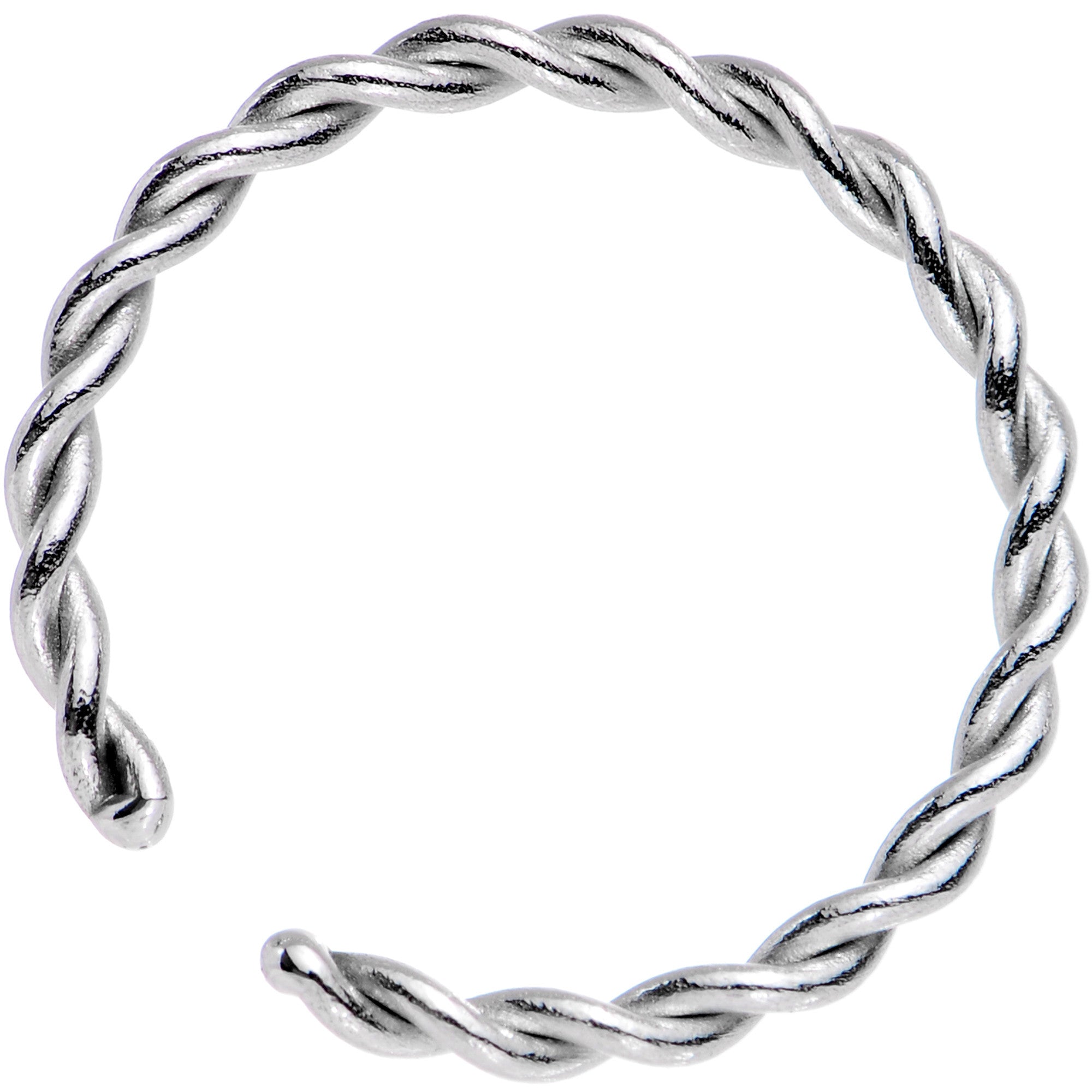 16 Gauge 3/8 Annealed Steel Seamless Braided Circular Ring