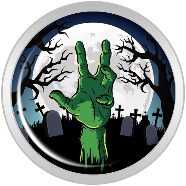 Cemetery Zombie Hand Halloween Plug Set 1/2