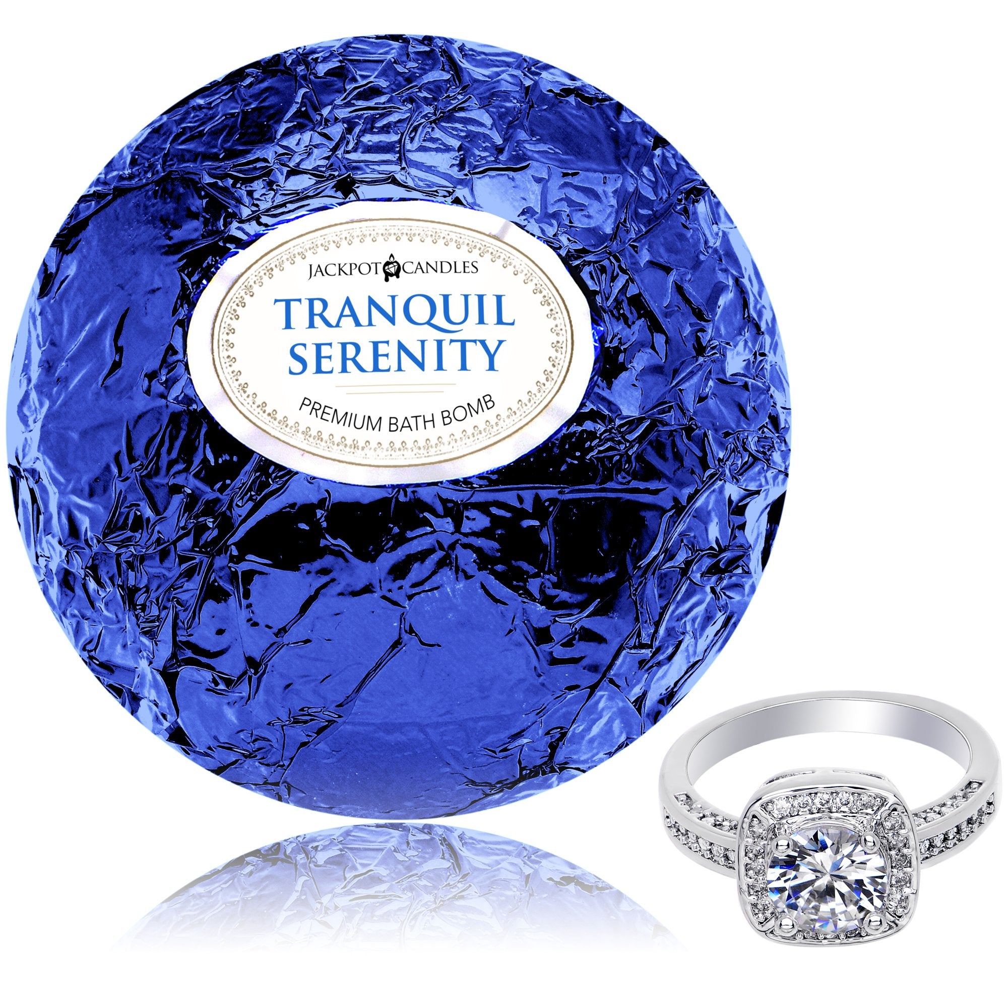 Tranquil Serenity Bath Bomb with Jewelry Ring Inside