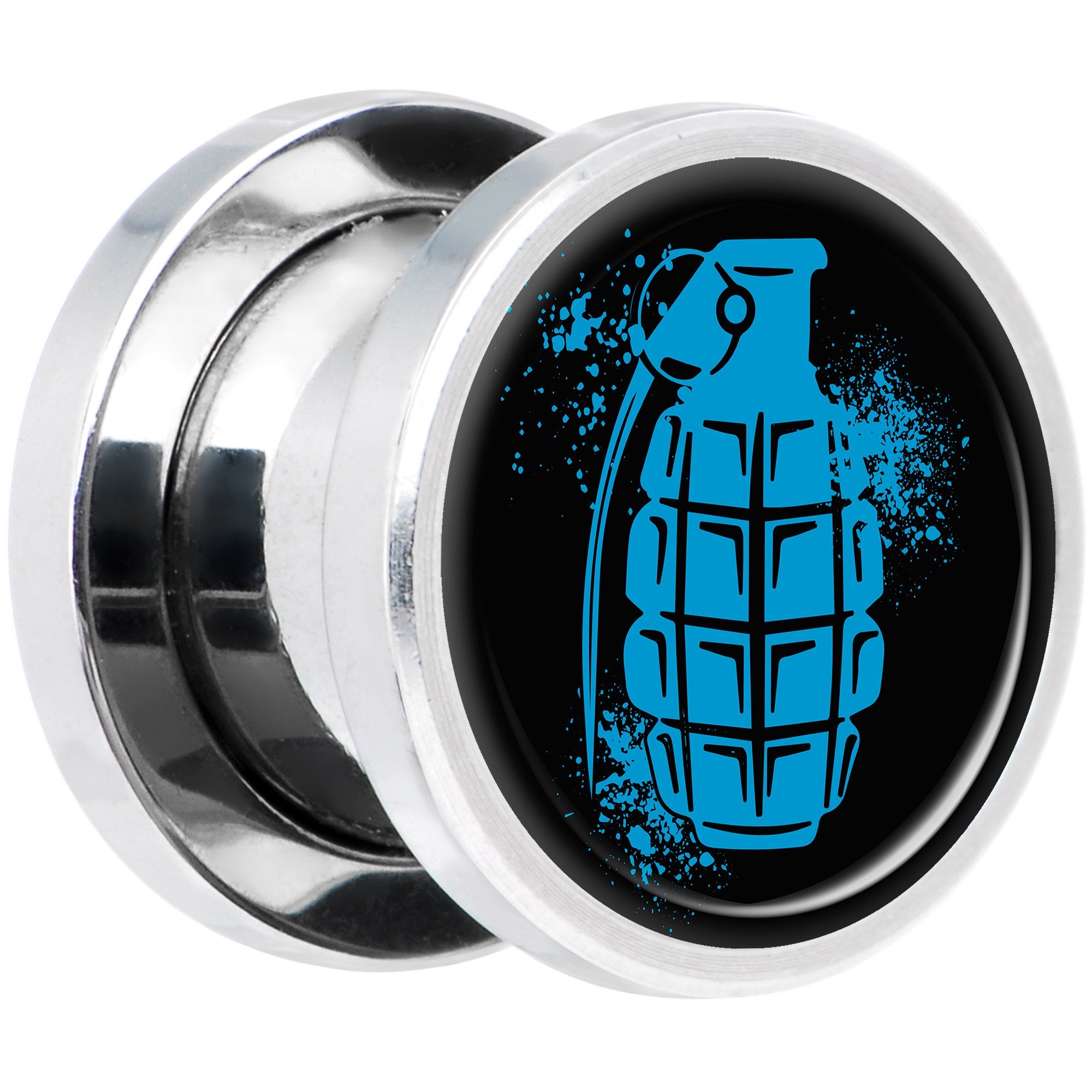Blue Grenade Steel Screw Fit Plug Set 00G