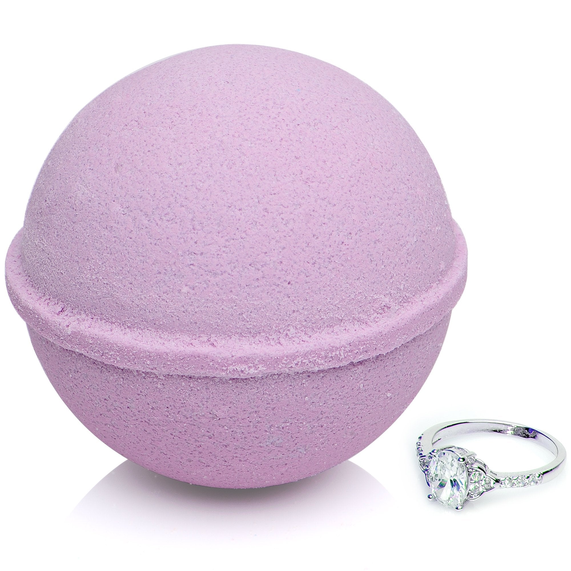 Hibiscus Bath Bomb with Jewelry Ring Inside