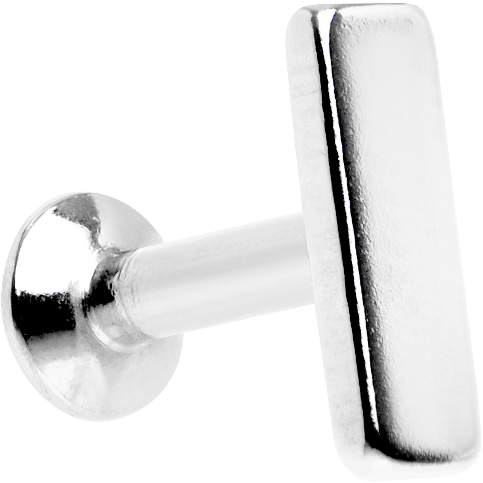 3/16 6mm Steel Rectangle Internal Thread Daith Cartilage Tragus