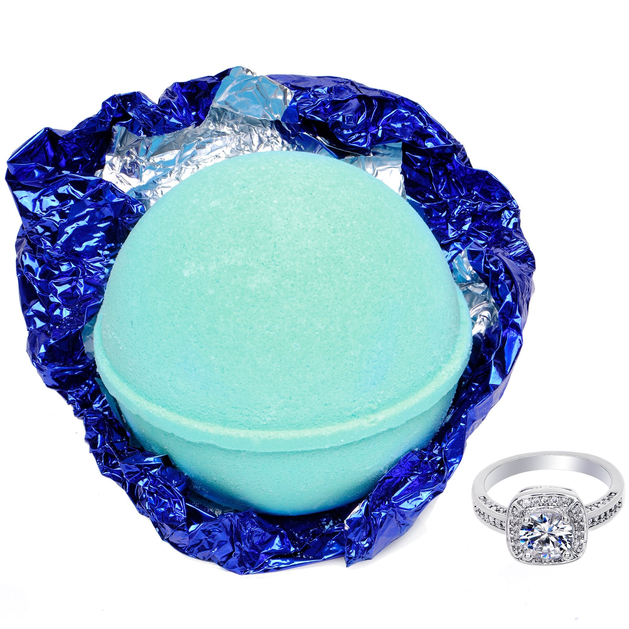 Tranquil Serenity Bath Bomb with Jewelry Ring Inside