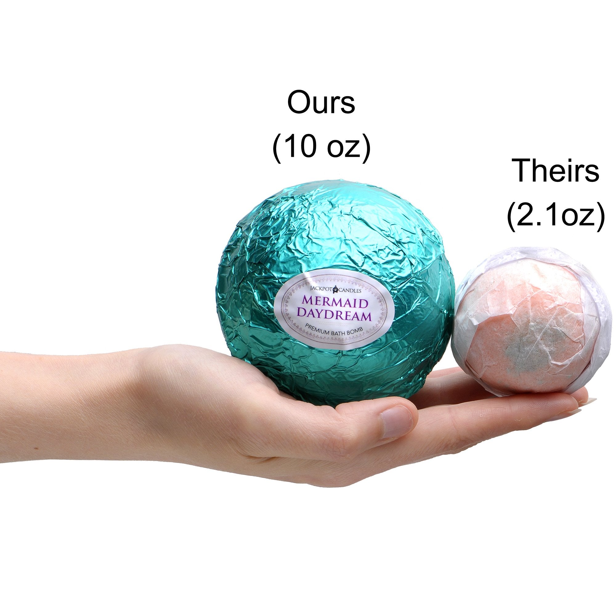 Mermaid Daydream Bath Bomb with Jewelry Ring Inside