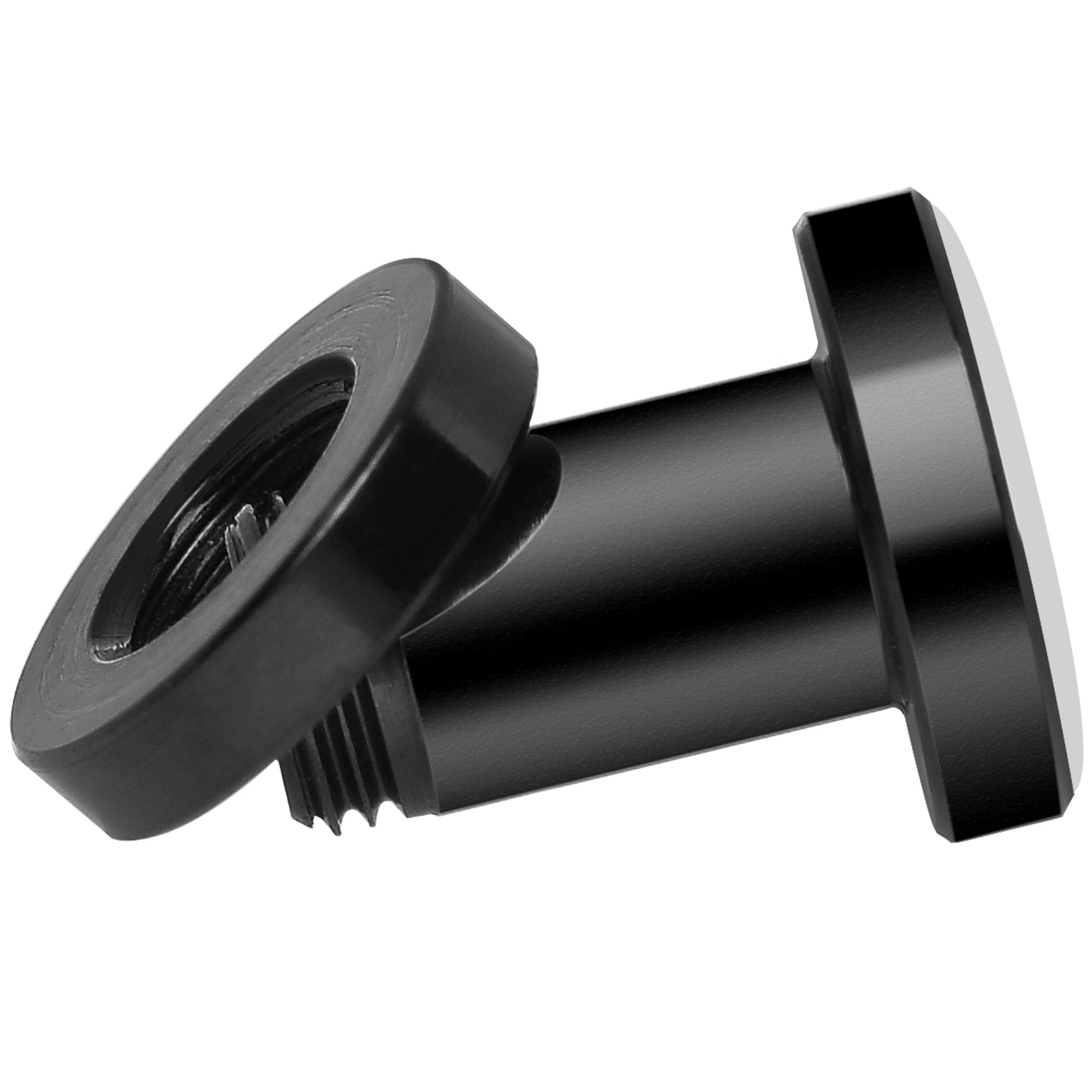 Man Woman Floral Silhouette Black Anodized Screw Fit Plug Set 4G