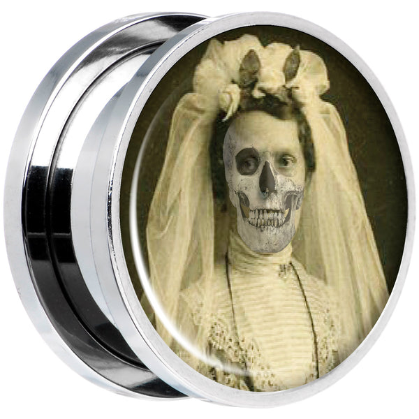 Undead Bride and Groom Halloween Plug Set 18mm