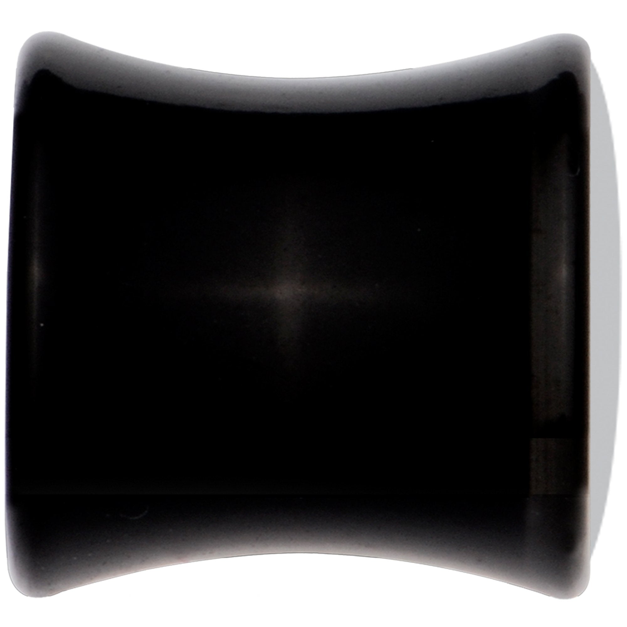 Black Acrylic Woodland Camo Print Saddle Plug Set 0G