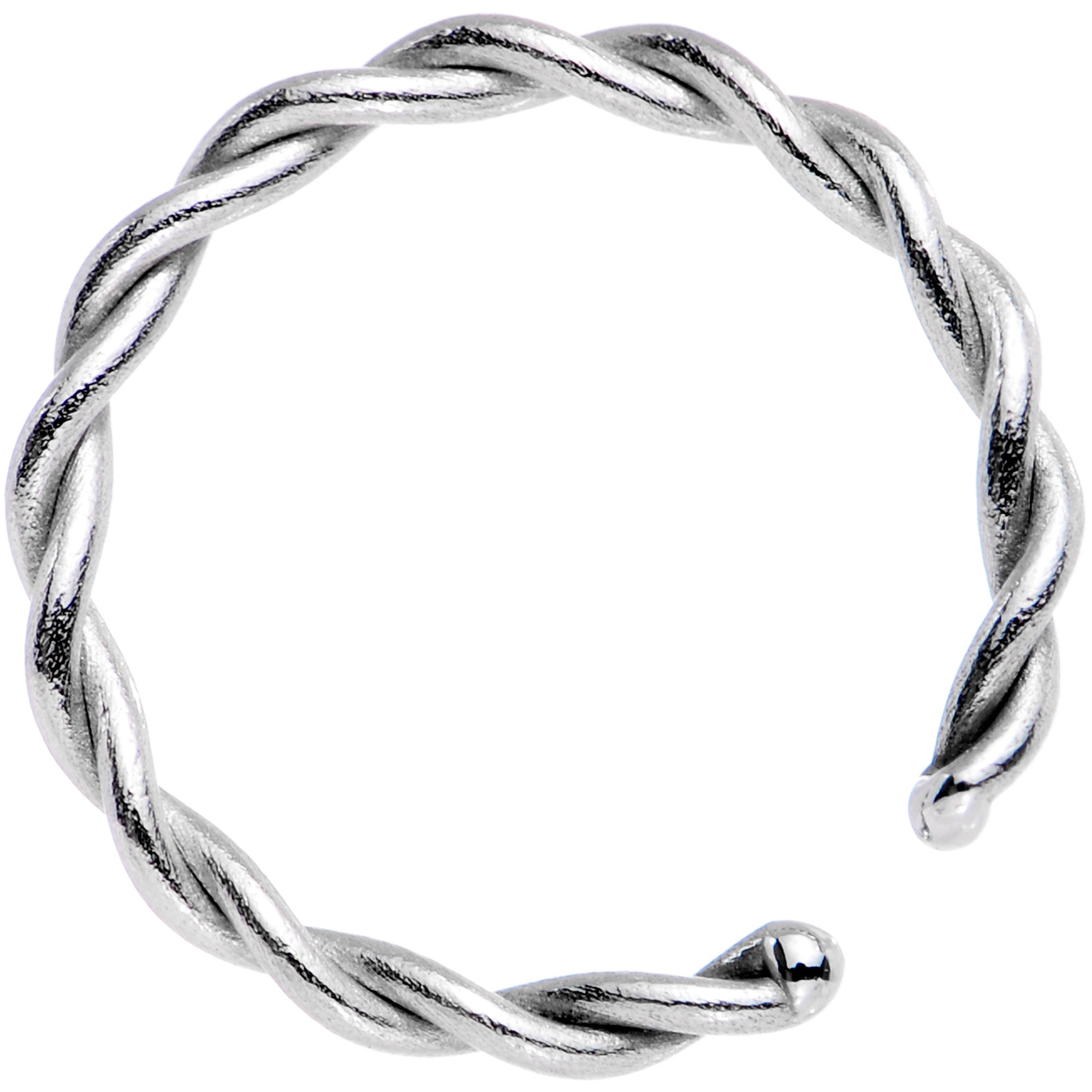 16 Gauge 5/16 Annealed Steel Seamless Braided Circular Ring